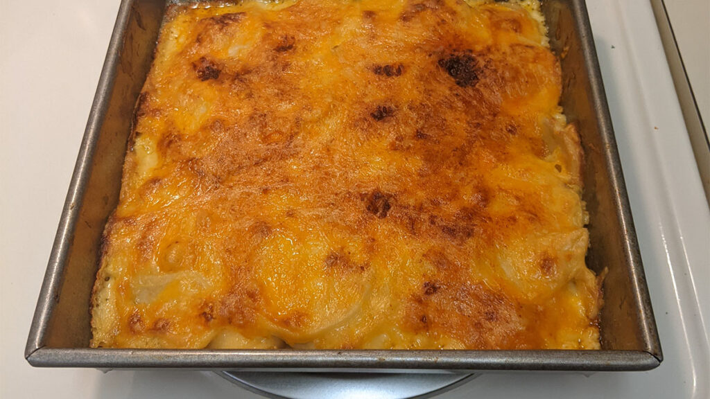 Cliff's Easy Cheesy Scalloped Potatoes