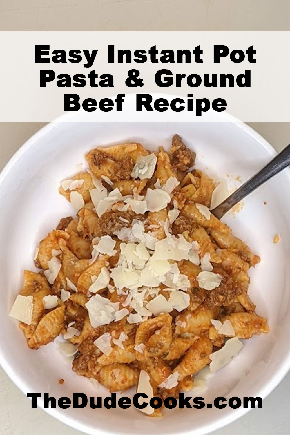 Easy Instant Pot ground beef and pasta recipe