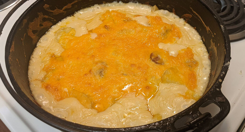 Potato Casserole With Andouille Sausage