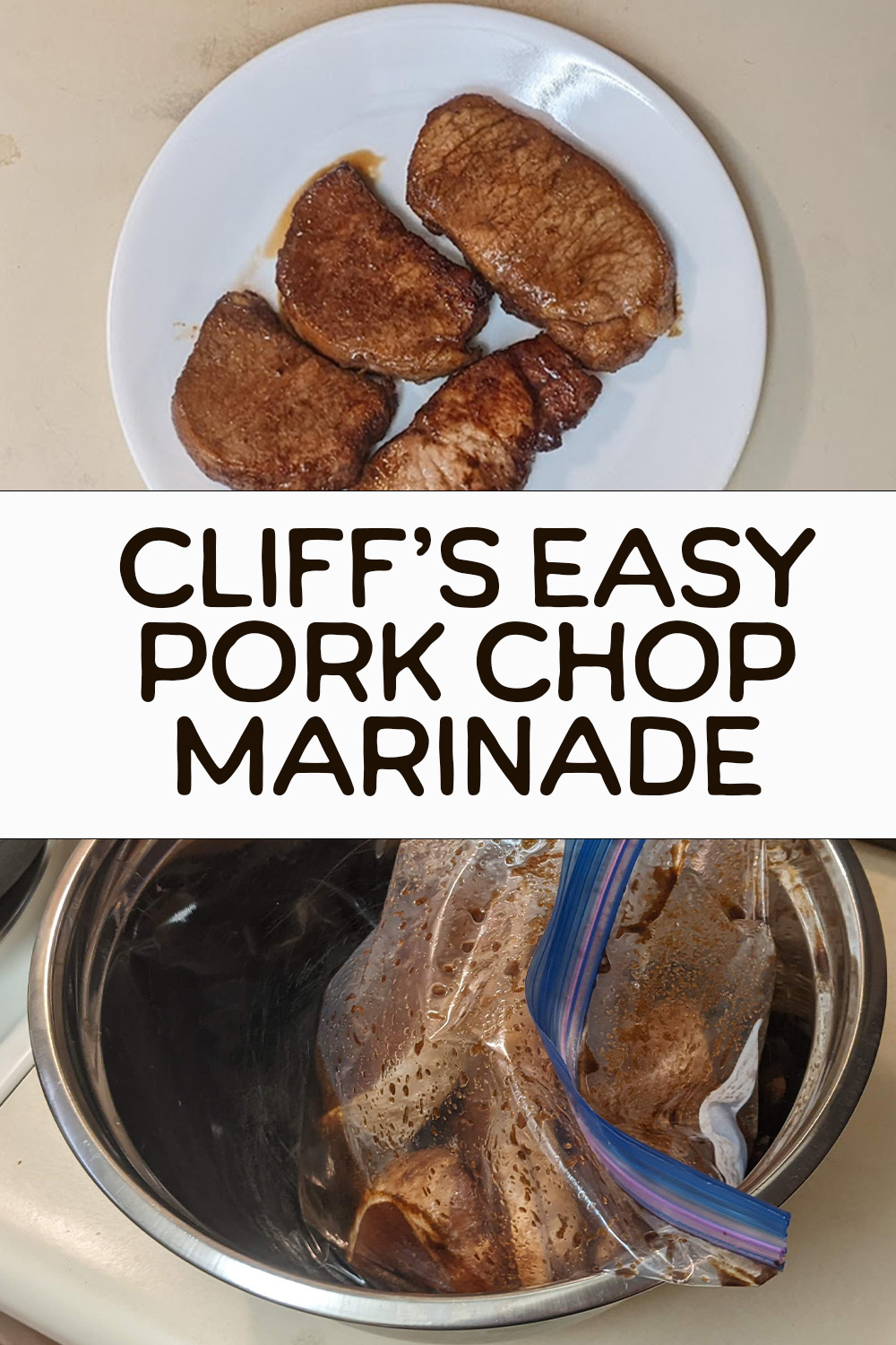 Easy pork chop marinade recipe