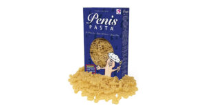 Funny penis pasta for funny or romantic dinners