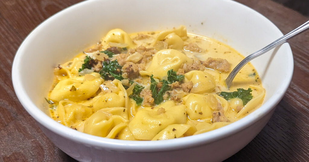 Sausage Tortellini Soup Recipe