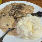 Chicken in a creamy mushroom sauce recipe