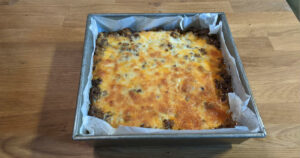 Cheesy Keto Taco Casserole