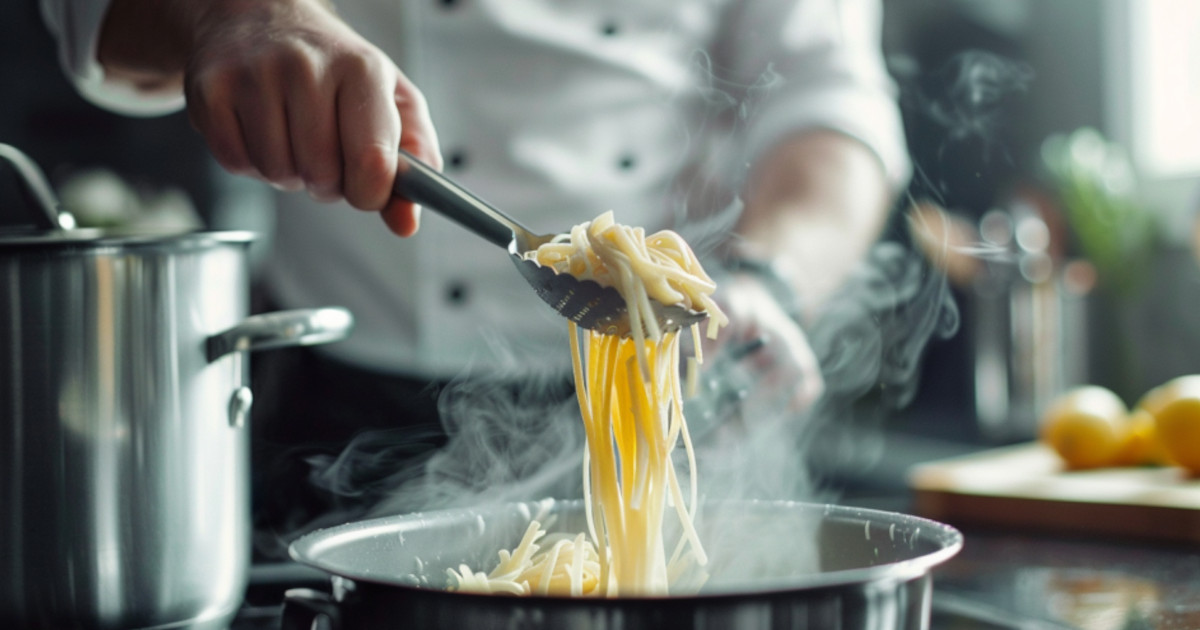 cooking Spaghettoni