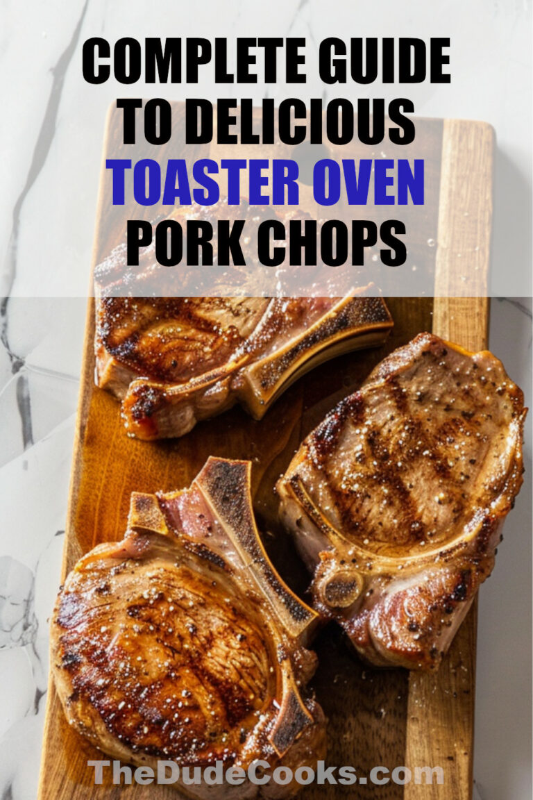How To Cook Pork Chops In A Toaster Oven The Dude Cooks