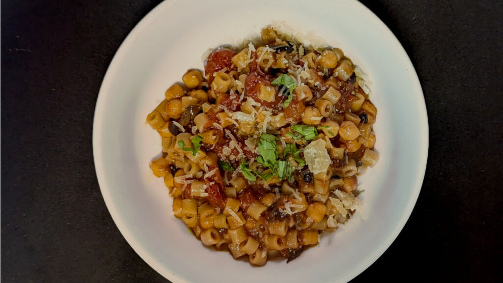 chickpea puttanesca recipe