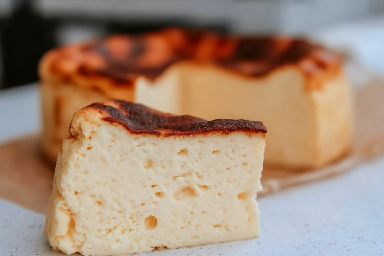Basque cheesecake