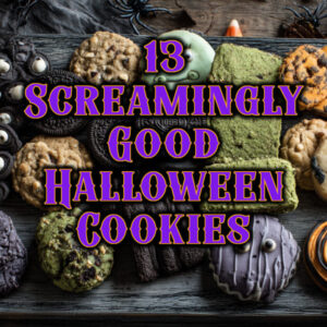 13 halloween cookies