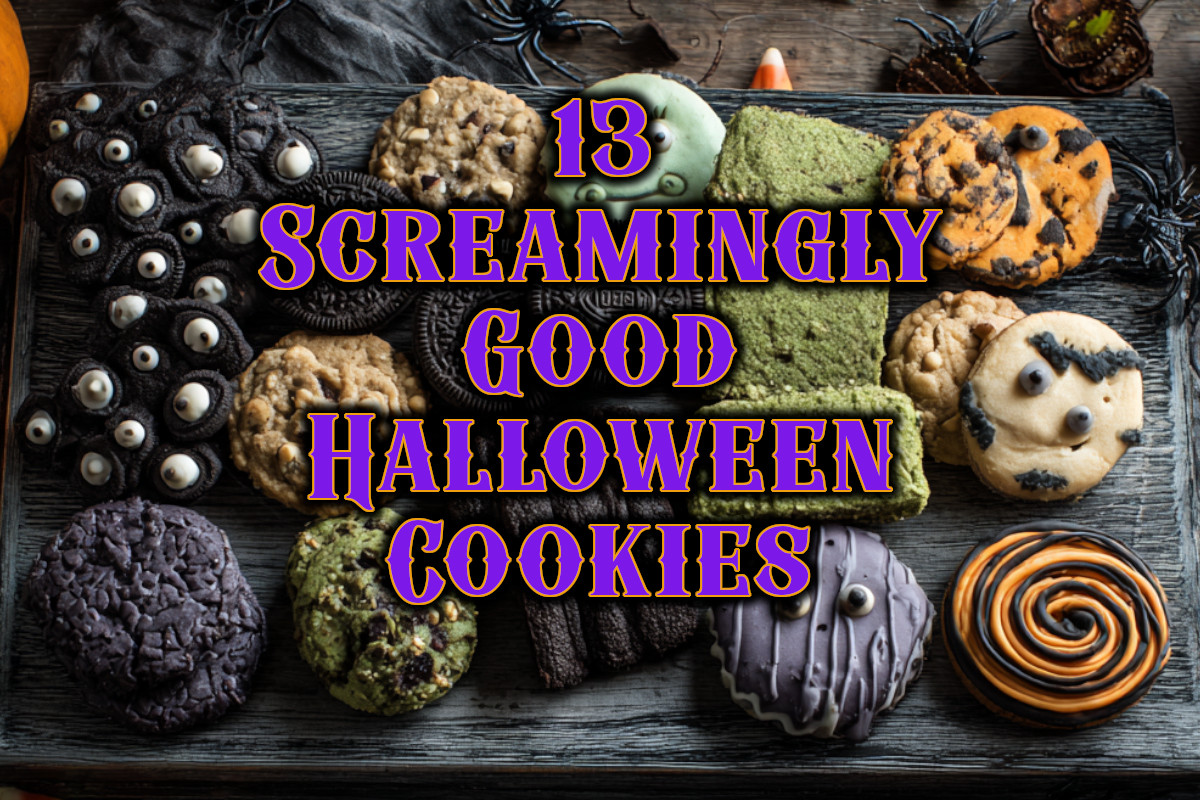 13 halloween cookies