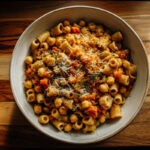 ditalini chickpea pasta dish