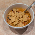Easy creamy chicken tortilla soup recipe