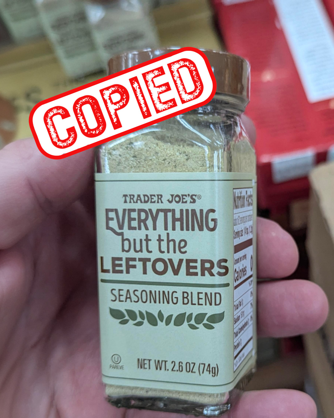 Trader Joe's Everything but the Leftovers seasoning copycat recipe