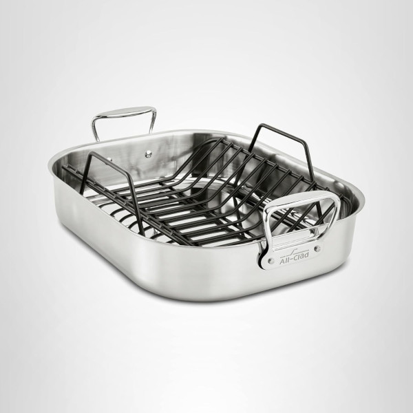 all-clad stainless steel roasting pan