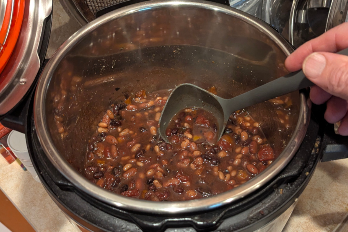 Easy and delicious bean medley Instant Pot recipe