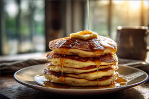 fluffy buttermilk pancakes