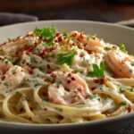 Creamy shrimp alfredo recipe