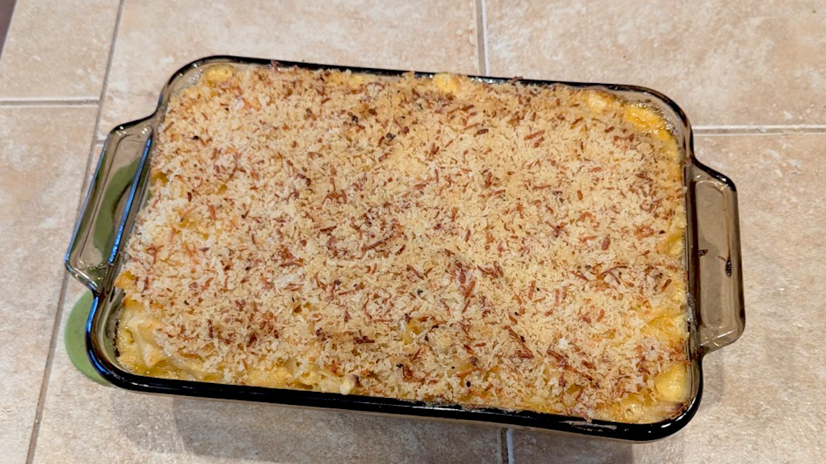 gooey baked macaroni and cheese recipe
