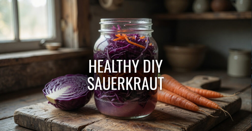 diy healthy sauerkraut