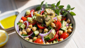 Mediterranean Chickpea Salad