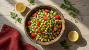 Easy summer Chickpea Salad recipe