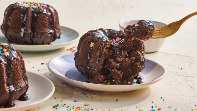 nothing bundt cakes - galactic brownie